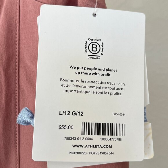 Athleta Girl - In the Cloud Capri Size 12 NWT - Picture 5 of 6